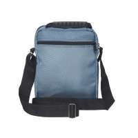 KaiTak Polyester Unisex Portrait X-Body Bag with Zipped Pockets & Adjustable Strap-LOWER PRICE!